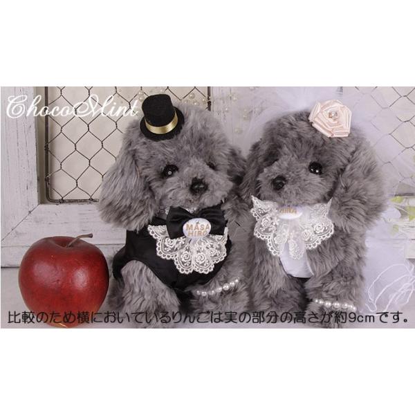 オーダー刺繍ウェディングドール トイプードル グレー タキシード 白ドレス Buyee Buyee 日本の通販商品 オークションの代理入札 代理購入