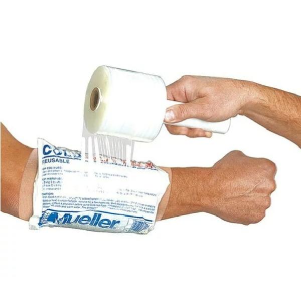 EZ-ラップアイシングなどの際のスピーディーに巻くことができるラップ300mのたっぷりサイズ自由に手でカット可能□品番：050304□サイズ：幅10cm x 長さ300m□入り数：1個