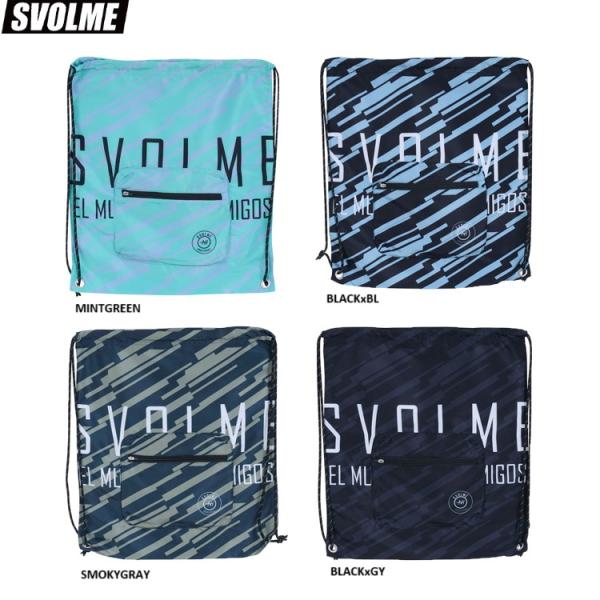 定番のジムサックにポケットが付きました。スマホや鍵など小物収納に便利です。・消臭機能付き素材：タフタ混率：ポリエステル100％サイズ：約縦48cmx横40cm