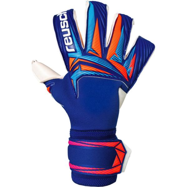 ロイシュ サッカー キーパーグローブ アトラクト リグリップ RE:GRIP ブルー ゴールキーパー用品 reusch 5560545-4310 reusch（ロイシュ） アトラクト ゴールドX エボリューション 5670964