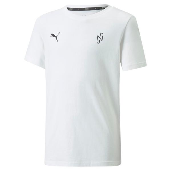 【PUMA プーマ】22SS キッズ NJR ネイマール THRILL グラフィック 半袖Tシャツ 605681-05 サッカー 子供用 レアルスポーツ