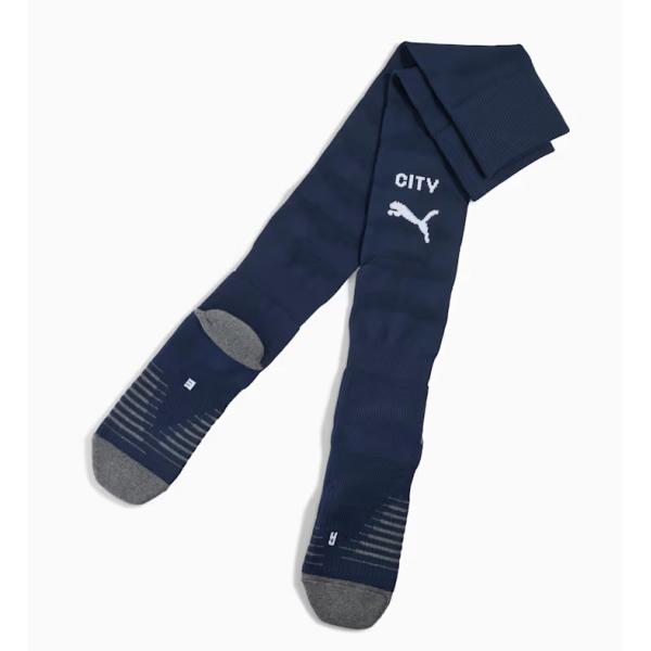 PUMA プーマ 25/26 マンチェスター シティ HOME レプリカ ソックス 780474-06 メッシュソックス ストッキング サッカー ネイビー 濃紺 特価