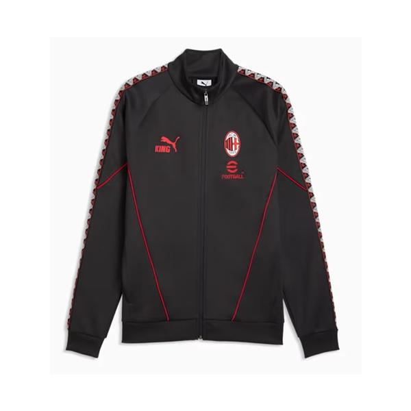 PUMA プーマ 26/27 ACミラン KING アンセムジャケット 786735-17 サッカー スタジアム トラックジャケット 黒 メンズ