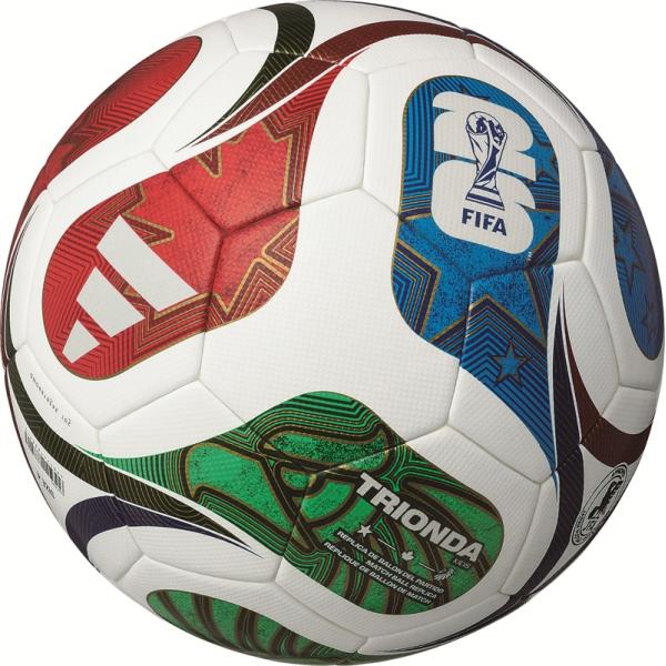 　FIFA World Cup 26 公式試合球 レプリカモデル　2026年6月11日から7月19日にアメリカ、カナダ、メキシコの3ヵ国で開催される2026年FIFAワールドカップ 公式試合球のレプリカモデルです。　TRIONDA（トリオン...