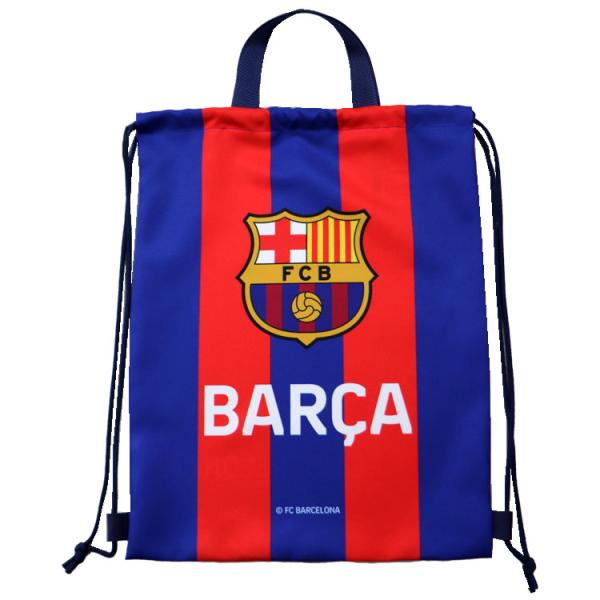 オフィシャル ライセンスグッズ FCバルセロナ FCB ナップサック bcn88066 ジムサック 手提げ 袋 海外クラブ ファングッズ 2WAY