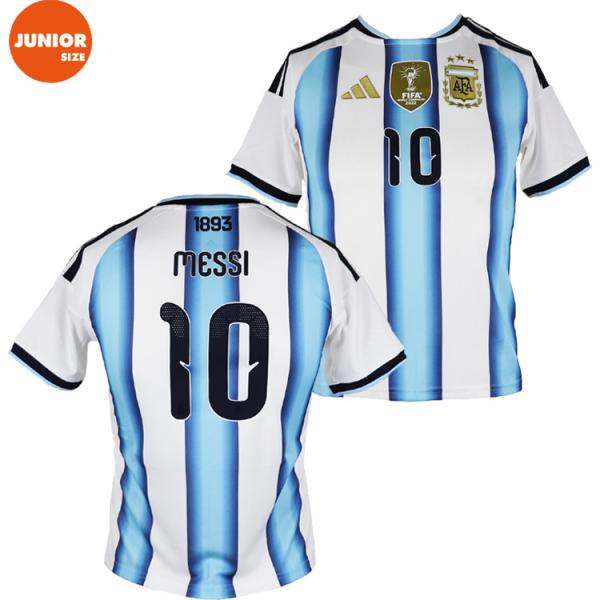 JR　ジュニア KIDS キッズ 子供用リオネル・メッシ選手のオフィシャルマーキング「＃10 MESSI」入りシャツ本体メーカー希望小売価格：￥9,350-税込オフィシャルネームマーキング価格：￥7,150-税込"品番：DO400 KA81...