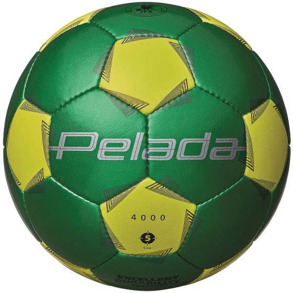 pelada 4000 molten モルテン サッカーボール 5号球 ペレーダ4000 緑x