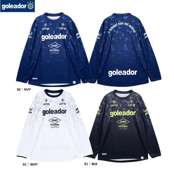 2025 秋冬モデル人気のムラ柄とグラデーションを掛け合わせたNEWデザイン。ロゴ配置は南米のゲームシャツを彷彿とさせる一枚。□素材：ポリエステル 100%□サイズ：S/M/L/LL3L着丈(前)66/68/70/72/74着丈(後)71/...