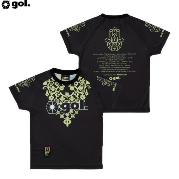 今シーズンgol.がボールと一緒に旅をしているのはモロッコ。軽量で吸汗速乾機能素材を使用したこのプラクティスシャツはバリエーション豊富な8デザイン。素材は伸縮に強く、生地自体に通気性もありプリント面がひび割れすることも無く快適性を常に保つこ...