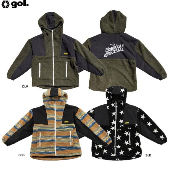 gol.（ゴル） フルジップボアフーディー ＜モロッカン＞ 25AW g555-349