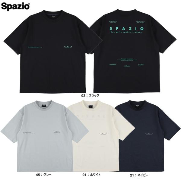 Spazio（スパッツィオ） オーバーサイズプラTシャツ3 26SS ge-1157