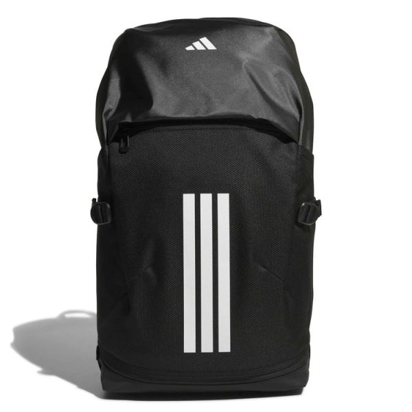 品番:HQ270/JY9545品名：イーピーエス バックパック 40L カラー：BLACKメーカー希望小売価格：￥10,450(税込)耐久性に優れたCORDURA re/cor ファブリック(リサイクルポリエステル)とTPU素材のコンビネー...