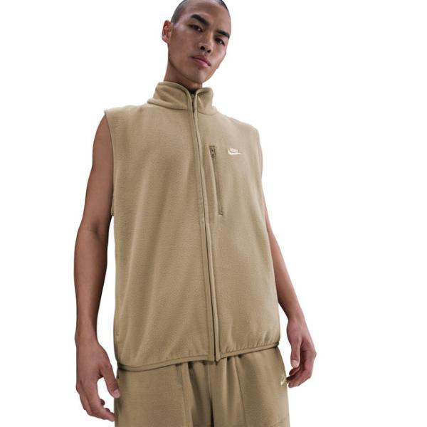 NIKE（ナイキ） NSW クラブ ウィンタライズドベスト ベージュ hv1447