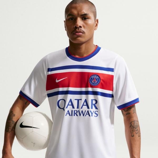 NIKE ナイキ 26/27 パリ サンジェルマン プレマッチシャツ ii1690-010 半袖 海外クラブ サッカー PSG ホワイト