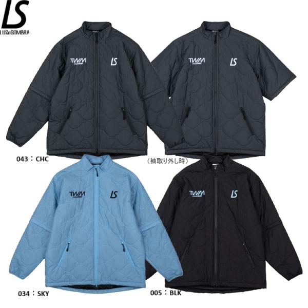 ルースイソンブラ（LUZ e SOMBRA） TWM QUILT THERMOLITE 2WAY JKT