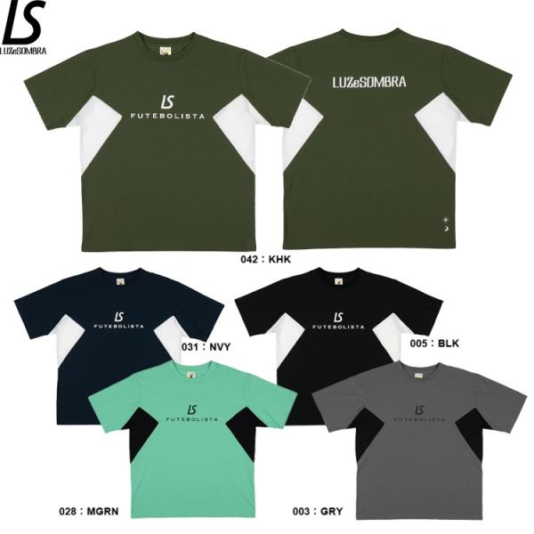 LUZeSOMBRA ルースイソンブラ LS LOGO DRY PRA SHIRT 26SS l1261018 プラシャツ サッカー 半袖 プラクティスシャツ Tシャツ