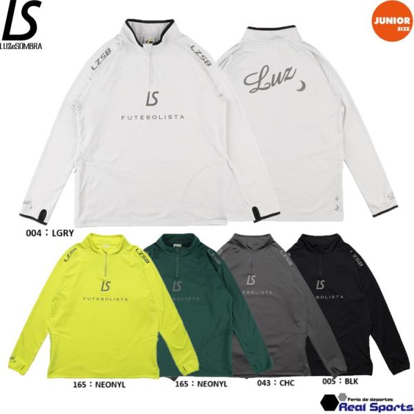 ルースイソンブラ（LUZ e SOMBRA） ジュニア 24FW Jr LS 2WAY HALF ZIP