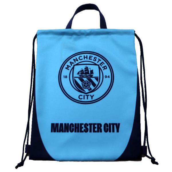 オフィシャル ライセンスグッズ マンチェスター・シティ MCFC MC ナップサック mc88075 ジムサック 海外クラブ ファングッズ