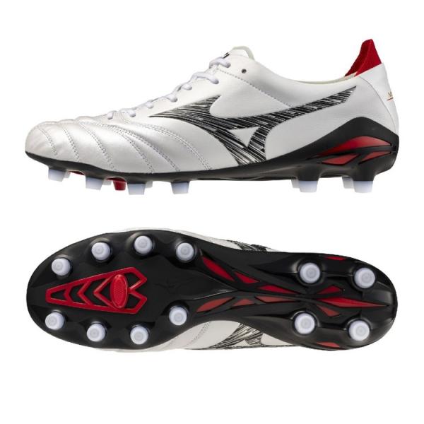 MIZUNO ミズノ モレリア ネオ 5 JAPAN スーパーホワイトパール×ブラック P1GA268009 カンガルー サッカースパイク MORELIA レアルスポーツ