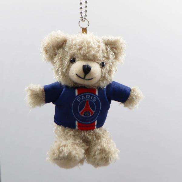 オフィシャル ライセンスグッズ PSG パリ・サンジェルマン ベアキーチェーン psg88046　マスコット ぬいぐるみ キーホルダー ファングッズ