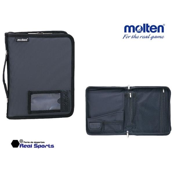 現金特価 モルテン Molten レフェリーケース サッカー用品 縦 横25 厚み4 5cm ルールブック ホイッスル 警告カード収納可 サッカーの審判の必需品を収納できるシンプルな スポーツ用品モルテン Molten レフェリーケース ルールブック 笛 レッドカード