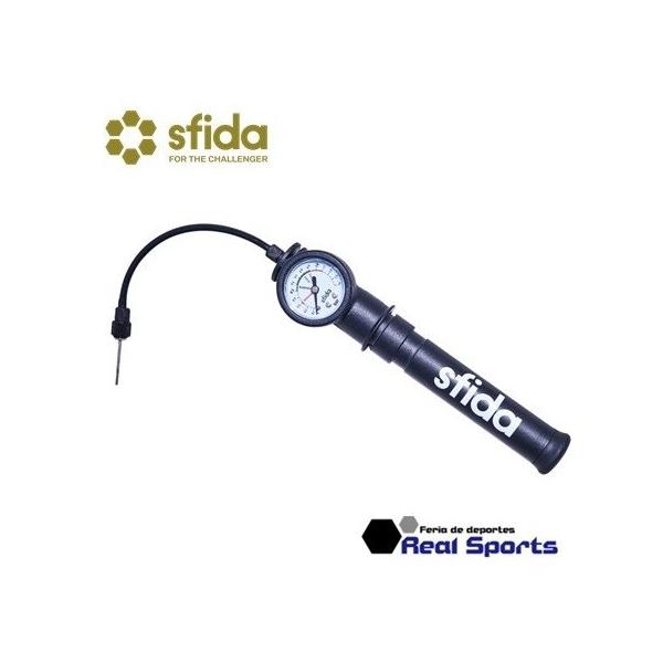 他サイト： 【sfida スフィーダ】ゲージ付きハンドポンプ SH-22O03 空気入れ ボール ケア用品 レアルスポーツの商品画像