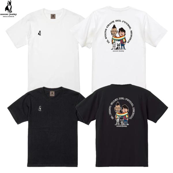 soccer junky サッカージャンキー 7色のマフラー プレミアム半袖TEE JERRY sj25c07 ジェリー コラボ カジュアルTシャツ カットソー