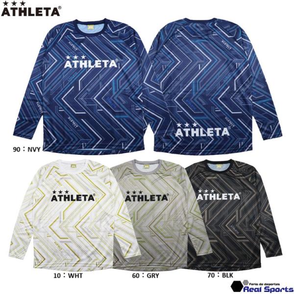 ATHLETA アスレタ 24AW 長袖プラTシャツ SP-245 プラシャツ