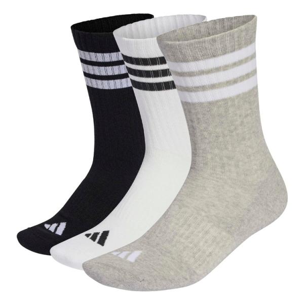 adidas（アディダス） ESSクッション3S3Pクルーソックス ミディアム