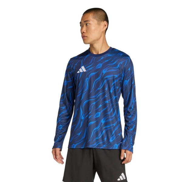 adidas（アディダス） グラフィック L/S プラクティスシャツ vz545