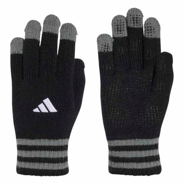 adidas アディダス ベーシックニットグローブ ブラック wo772-kv1621 手袋 サッカー 黒 ウォームアイテム