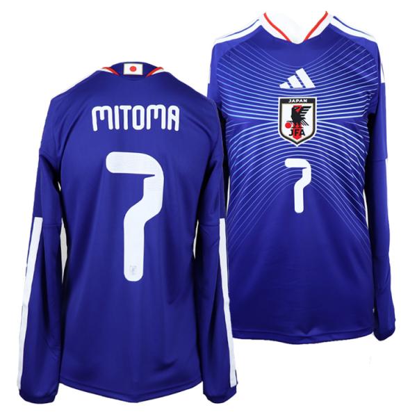 ◼️美品◼️激レア◼️サッカー◼️フットサル◼️レプリカユニフォーム◼️シャツ adidas（アディダス） ＃7 三苫薫 サッカー日本代表2026ホーム