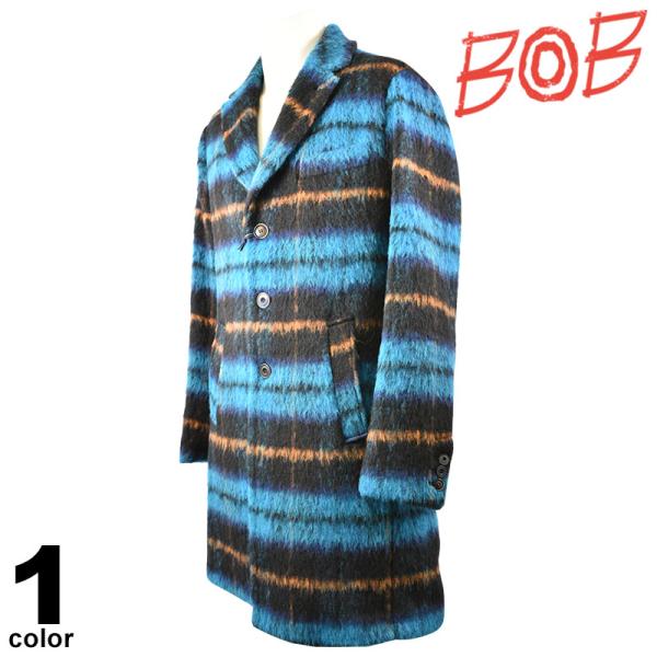 【新品未使用】BOB ボブ　ウール混ボンディングジャケット テーラードジャケット BOB セール 30%OFF BOB ボブ テーラージャケット メンズ 秋冬