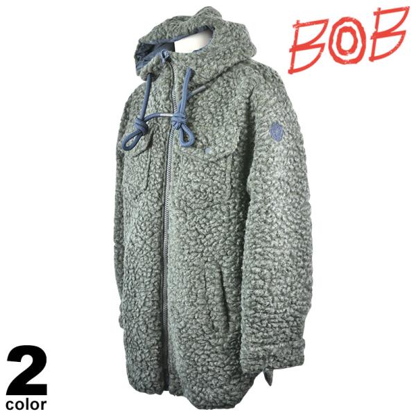 BOB コート　 新品 BOB セール 30%OFF ボブ モコモココート メンズ 秋冬 防寒