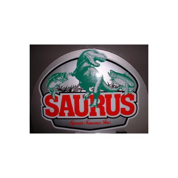 SAURUS/ザウルス！恐竜/横型/シルバー/ステッカー/シール : レア物商会
