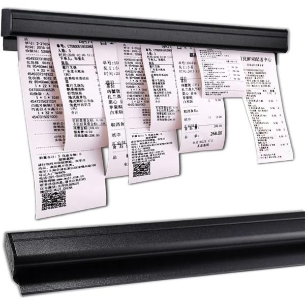 オーダークリッパー 業務用 壁掛け 伝票 伝票差し ホルダー 穴あけ不要(30cm)