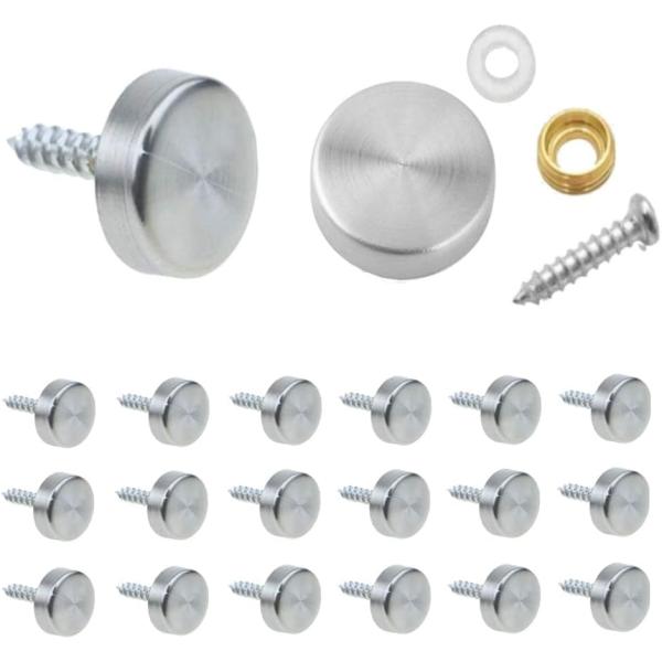 バリエーションコード : 2B90QL104I「ステンレスの輝きを」パネルやプレートを固定した際のネジ頭を隠せる化粧ビス25個セットです。シンプルなデザインですのでネジを隠しながら見た目も美しくなり、表札や看板を引き立たせます。「大容量25...