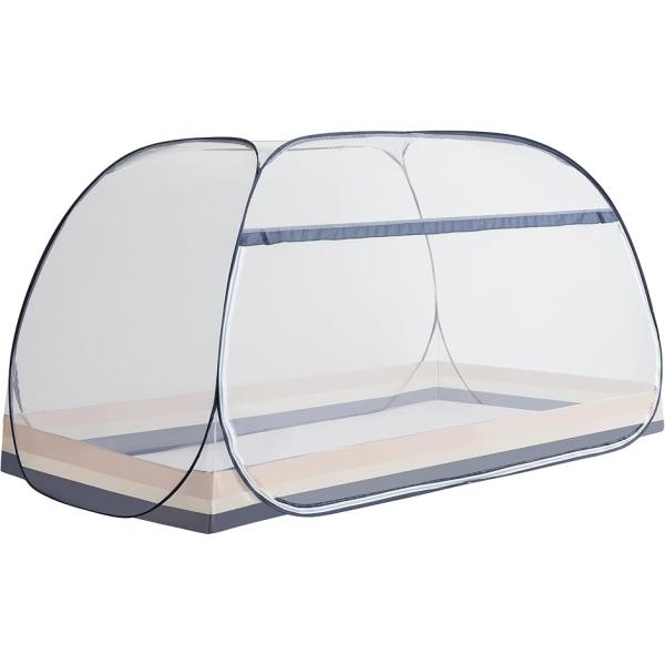 バリエーションコード : 2B2P0CXRG9「虫刺され防止布付きの新型かや」 底部は虫刺され防止の布がつきますので、睡眠の時、蚊帳の端に触れても大丈夫です。蚊帳を使えば窓を開けておいても虫さされの心配がないので、エアコンの風が苦手な方にも...