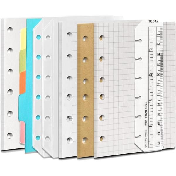 システム手帳リフィル A7サイズ 180枚