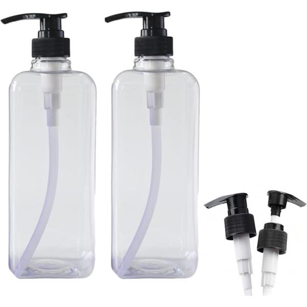 バリエーションコード : 2B4JS2CX43・シンプルな洗練されたデザインのディスペンサーボトルの2本セットです。・バスルームでお使いになられるシャンプー・リンス・トリートメント・コンディショナー・ボディソープなど様々な液体を詰め替えてお...