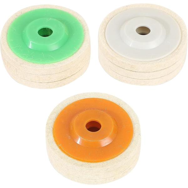 バリエーションコード : 2BF6J0P647・柔らかい羊毛をギュっと圧縮したバフディスクをお好みに合わせて枚数とバフの目の細かさを選べるように取り揃えました。圧縮された羊毛は耐久性が高くより長時間の摩擦に耐えうることが出来ます。・ステンレ...