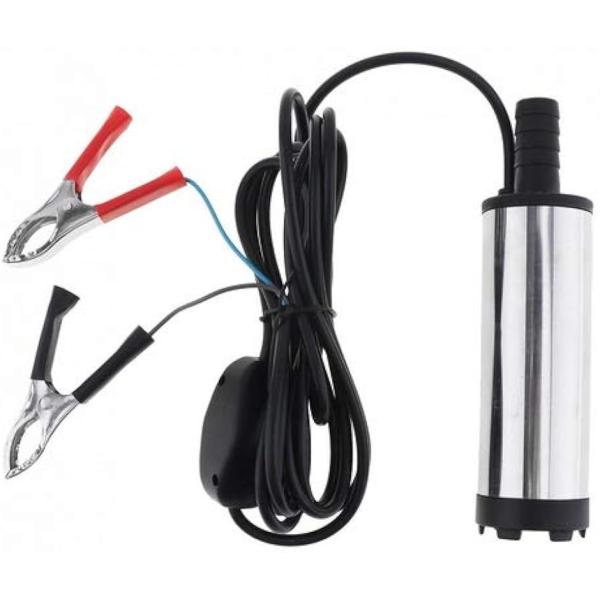 他サイト： 水中ポンプ 毎分 30L スイッチ式 小型 バッテリークランプ(24V)の商品画像