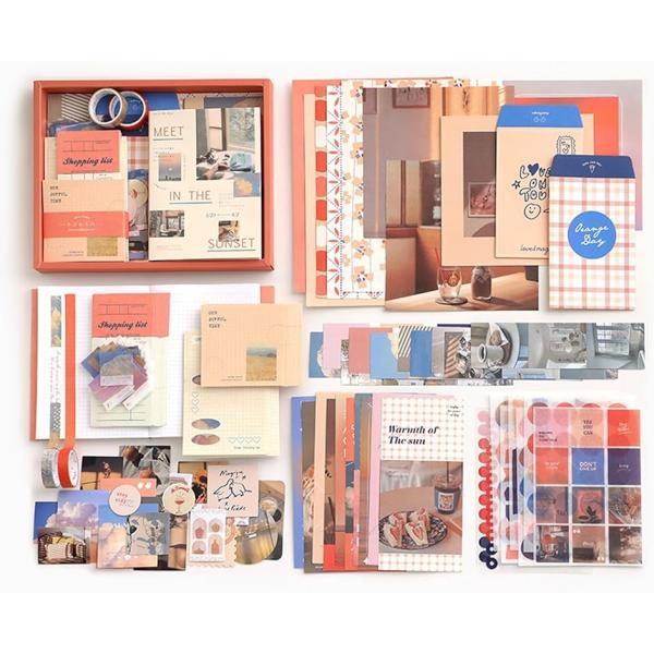 バリエーションコード : 2B908XG8LXこの文房具セットは、女の子の小学生の入学祝いにぴったりです。コラージュやクラフトに最適なデザインペーパーと素材を豊富に揃えたアイテムを提供しています。この入学祝いの文房具セットは、小学生の女の子...