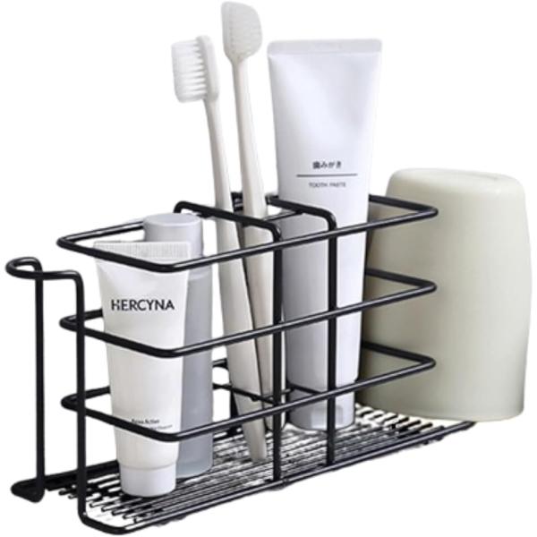 バリエーションコード : 2B90Y1DXWR「壁掛け＆卓上で使える便利なデザイン」シンプルでスタイリッシュなデザインの 歯ブラシスタンドです。洗面台に置いて使うことも、付属のシールを使って壁に置くことも可能です。省スペースで洗面台やバスル...