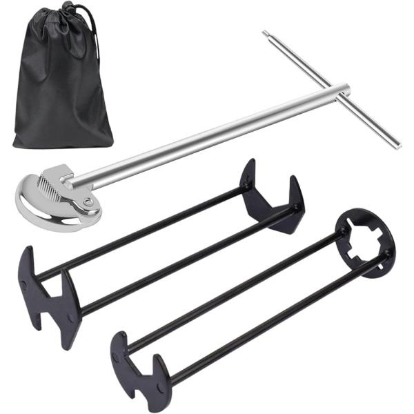 バリエーションコード : 2B9LQH4WQ2(蛇口交換や水栓修理に最適なツール3点セット)この蛇口交換ツールセットは、キッチンや洗面台、水回りのメンテナンスや修理に最適です。多機能レンチと配管工具が含まれており、DIYやプロの水道工事にも...