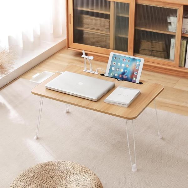 バリエーションコード : 2B94IHVUW9「基本仕様」製品サイズ：長70x幅48cmx高さ36cm（2 つのサイズ オプション）；折りたたんだ厚み：約4.5cm 商品重量：3.5kg 耐荷重：15kg 高品質な素材：天板/HDF木製、脚...