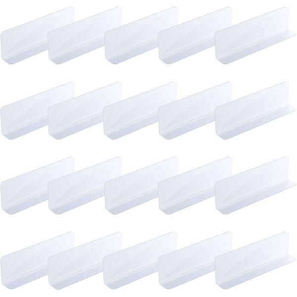 「効率的な整理」透明仕切り板を活用し、棚やシェルフの収納スペースを利用可能。視認性の高い整理整頓で、探し物の時間を大幅に短縮します。「視認性向上」透明素材を使用し、仕切り板が目立たないため、商品が見やすくなり、顧客の購買意欲を促進。商品を探...