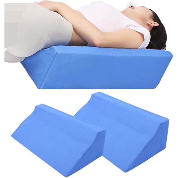 「体圧を分散」三角クッションの形が体圧をしっかり分散させます。長時間使っても負担が少なく、快適なサポートを提供します。「2個セットで使い方いろいろ」2個セットなので、足や腰など複数の場所を同時に支えることができます。介護する方もされる方も安...