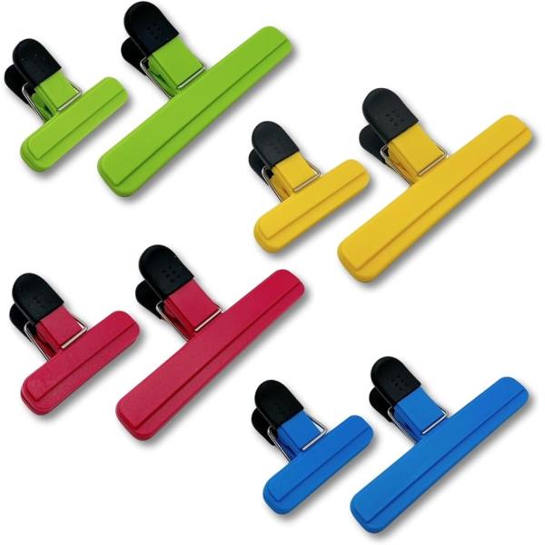 バリエーションコード : 2B94CLSLJN食品の鮮度を長期間保つ耐久性 このシールクリップは、厚くて強い素材と大きなバネの張力を持ち、食品の新鮮さを保つのに最適です。丈夫で耐久性があり、長期的に使用することで、食品の廃棄を減らし、経済的...