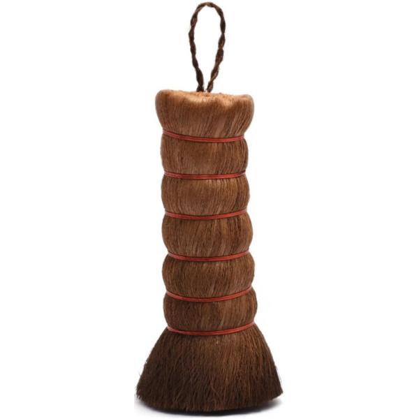 「柔らかく洗い傷をつけない」 たわしの毛がフライパンを傷つけることなく汚れをしっかり落とします。表面の汚れも擦り傷や傷をつけずに効率的に取り除くことができます。「鉄フライパンにも」 洗剤を使わずに強く洗うことができるのでスキレットや中華鍋な...